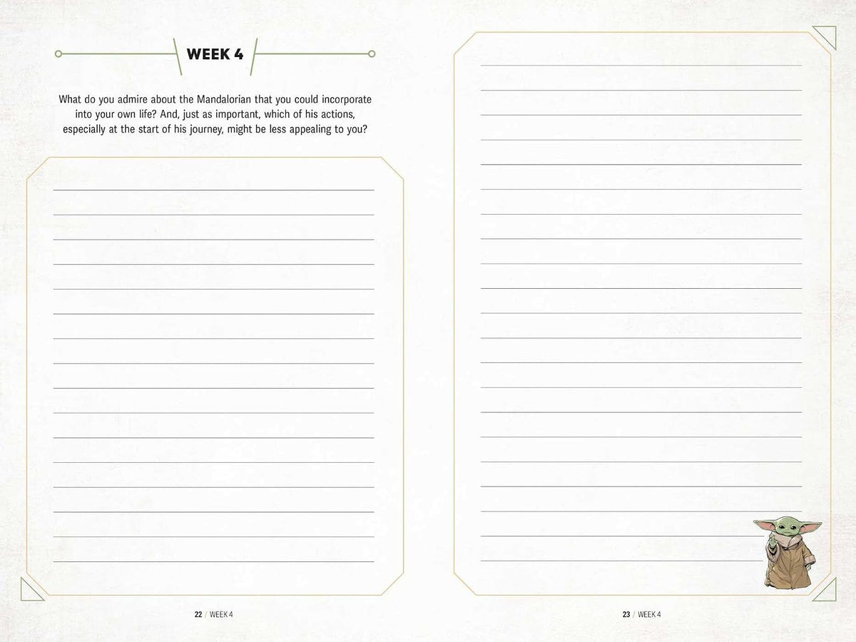 Star Wars: The Mandalorian Guided Journal