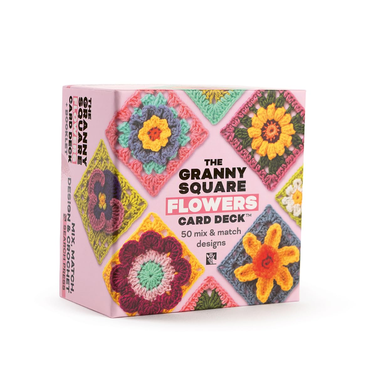 The Granny Square Flowers Card Deck™: 50 Mix and Match Designs (The Granny Square Card Deck™ Collection)
