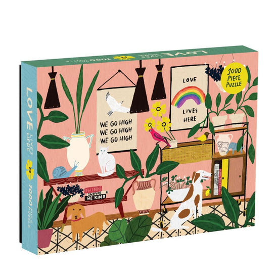Love Lives Here 1000pc Puzzle: 1000 Piece Puzzle