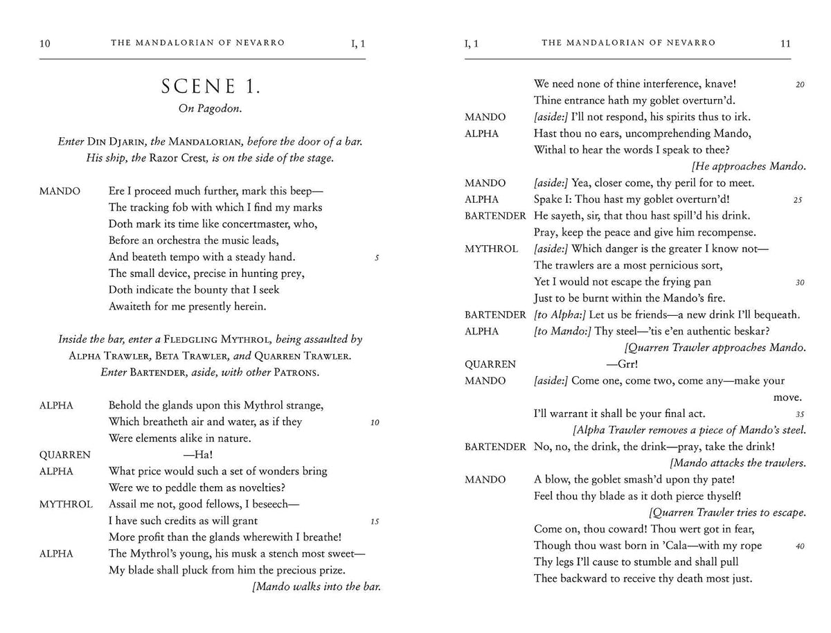 William Shakespeare’s Star Wars Mandalorianus: Part the First