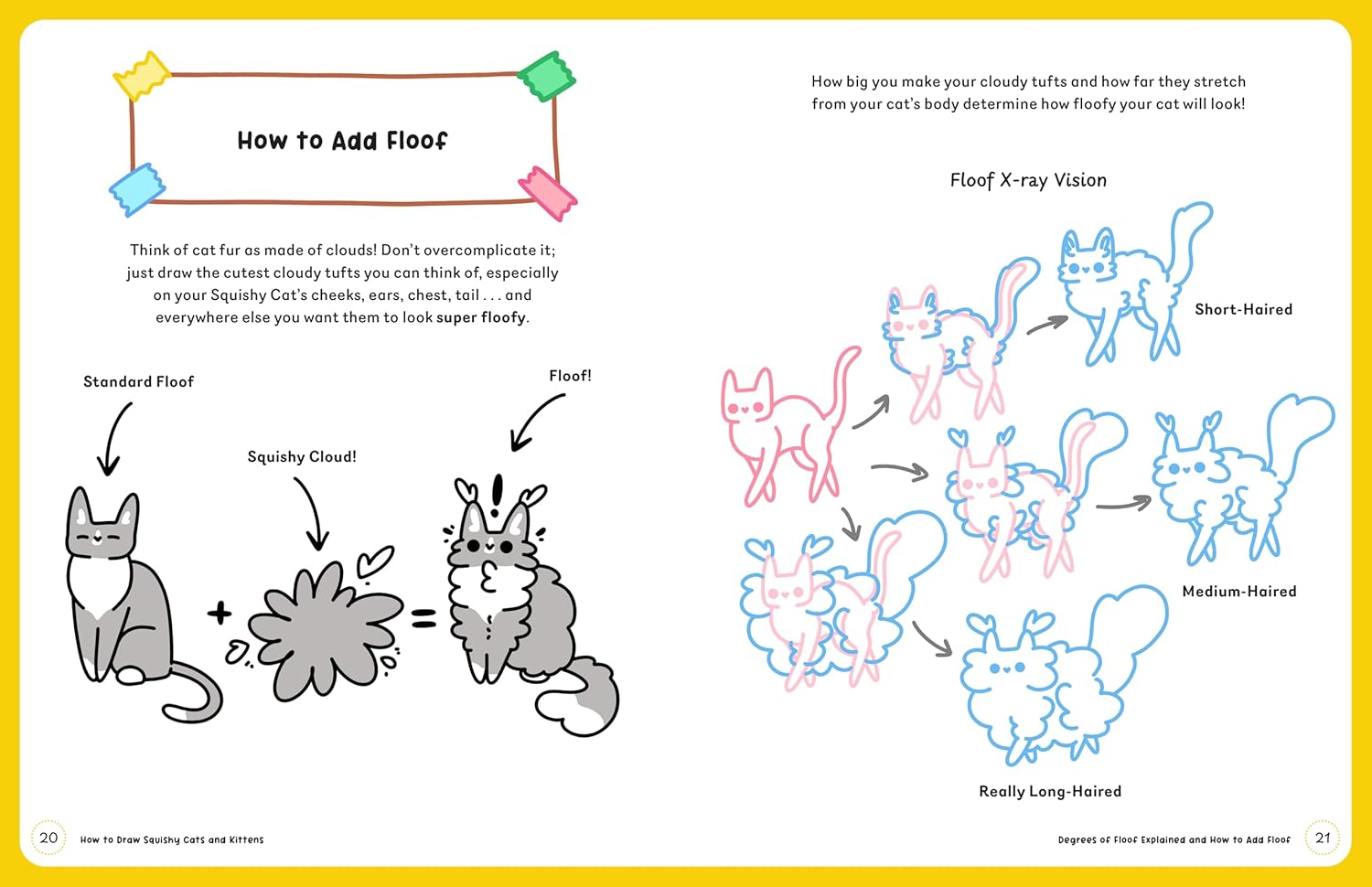 How to Draw Squishy Cats and Kittens: A Step-by-Step Guide to Drawing Totally Floofy Felines and Their Worlds