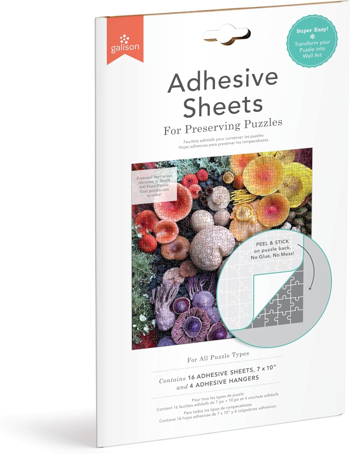 Puzzle Glue Sheets