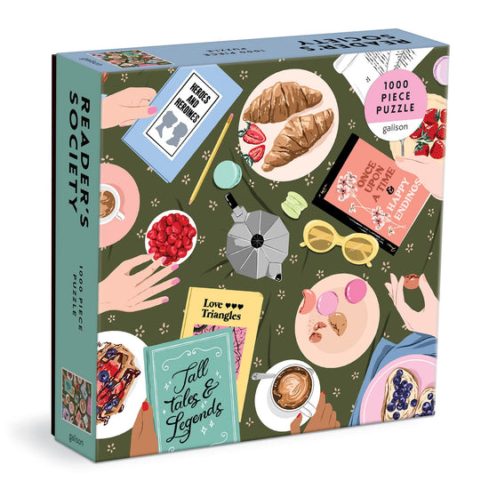 Reader's Society Jigsaw Puzzle, Multicoloured, 1000 Pieces