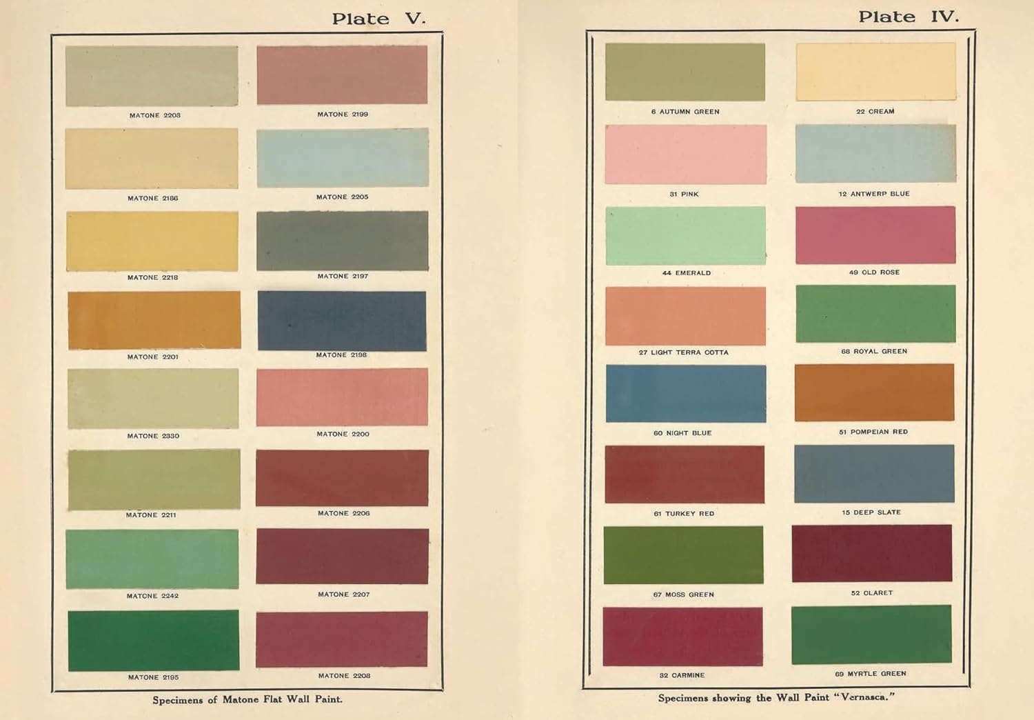 Vintage Colour Palettes: A Little Sticker Book