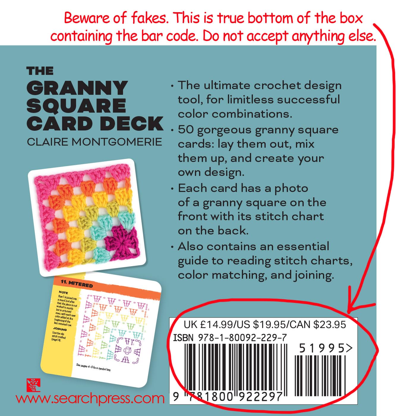 The Granny Square Card Deck™: 50 mix and match designs