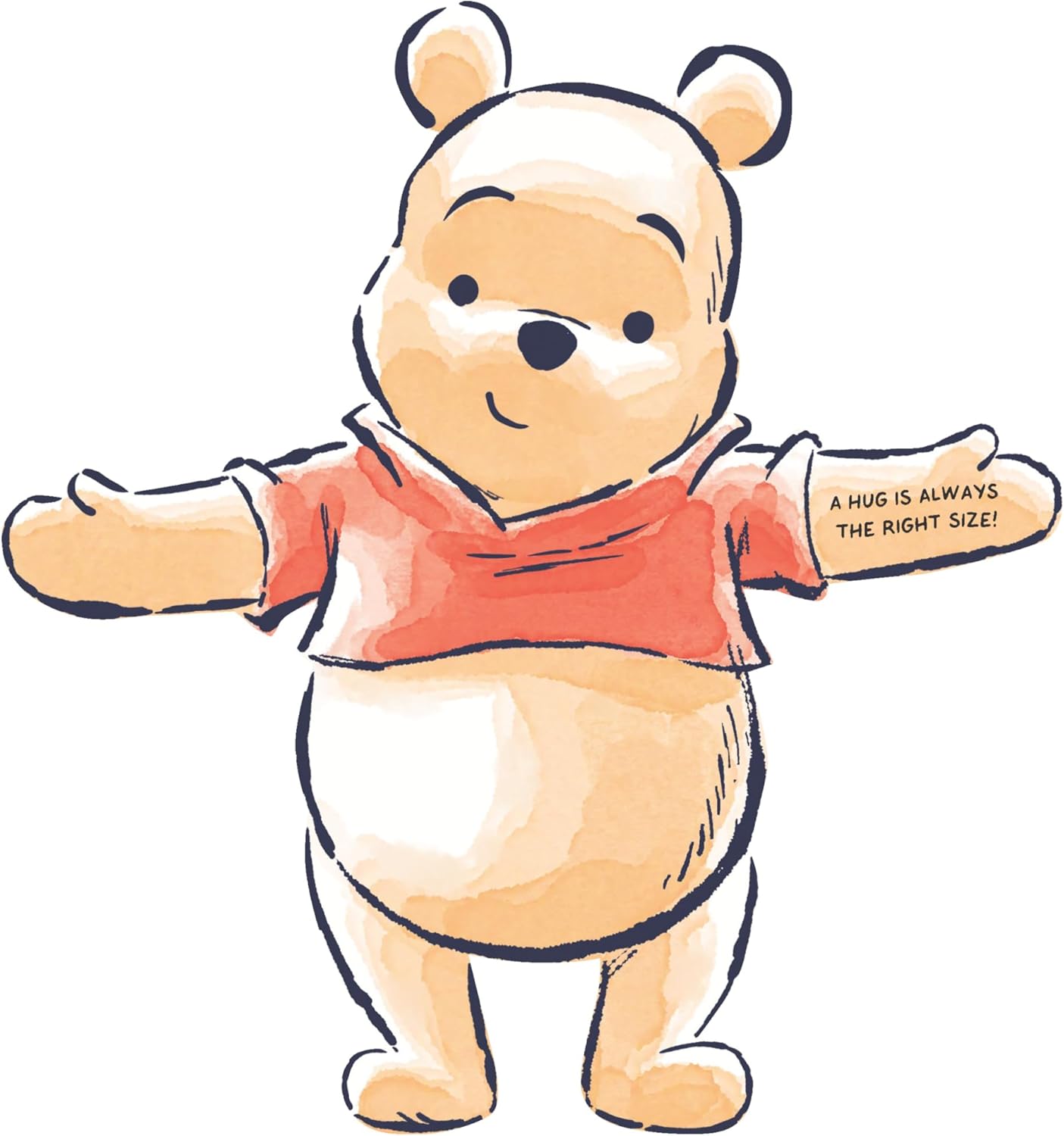 Winnie the Pooh Hugs Notecards - 12 Notecards and Envelopes