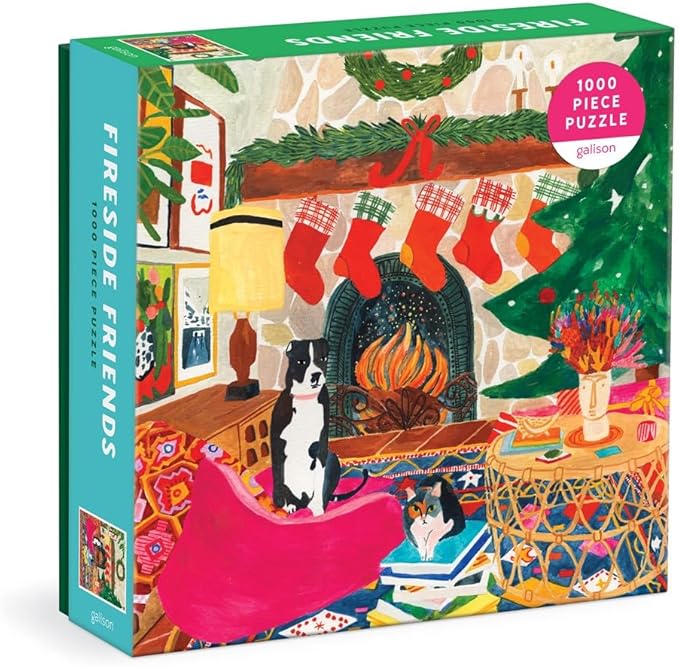 Fireside Friends Jigsaw Puzzle, Multicoloured, 1000 Pieces
