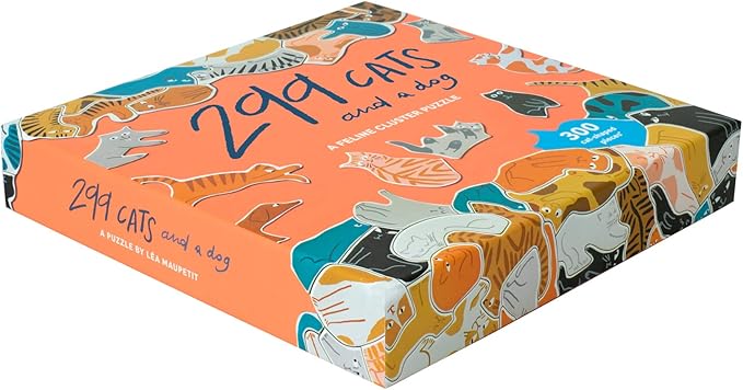 299 Cats (and a dog): A Feline Cluster Puzzle