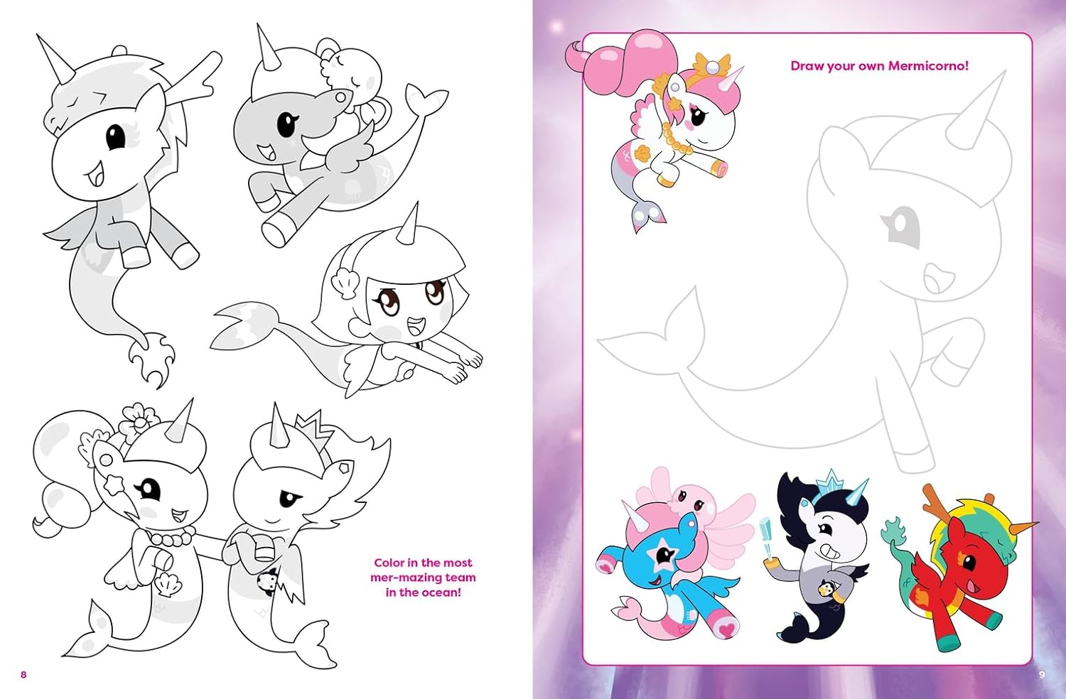 Mermicorno: Starfall Official Sticker Book