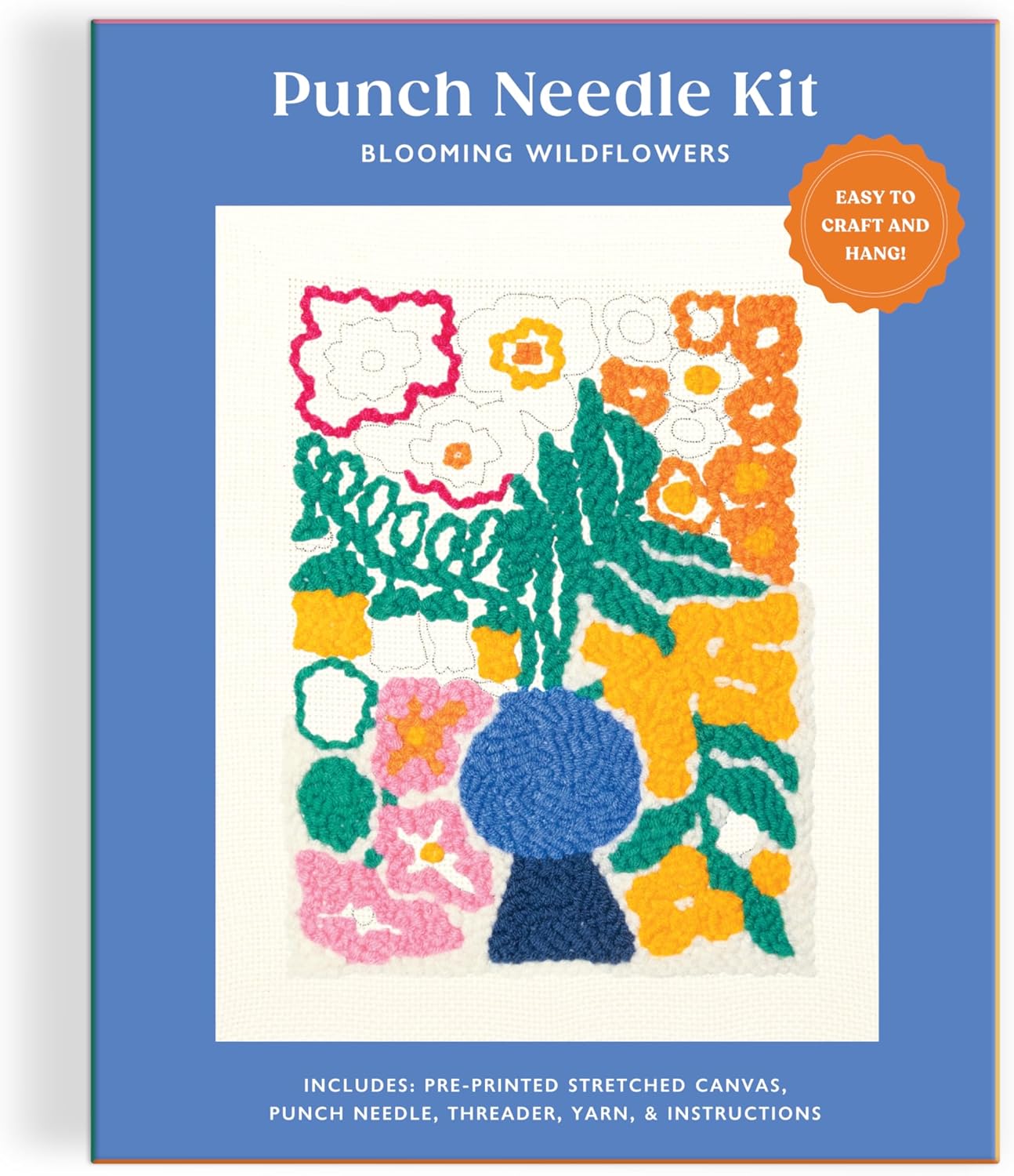 Blooming Wildflowers Punch Needle Kit