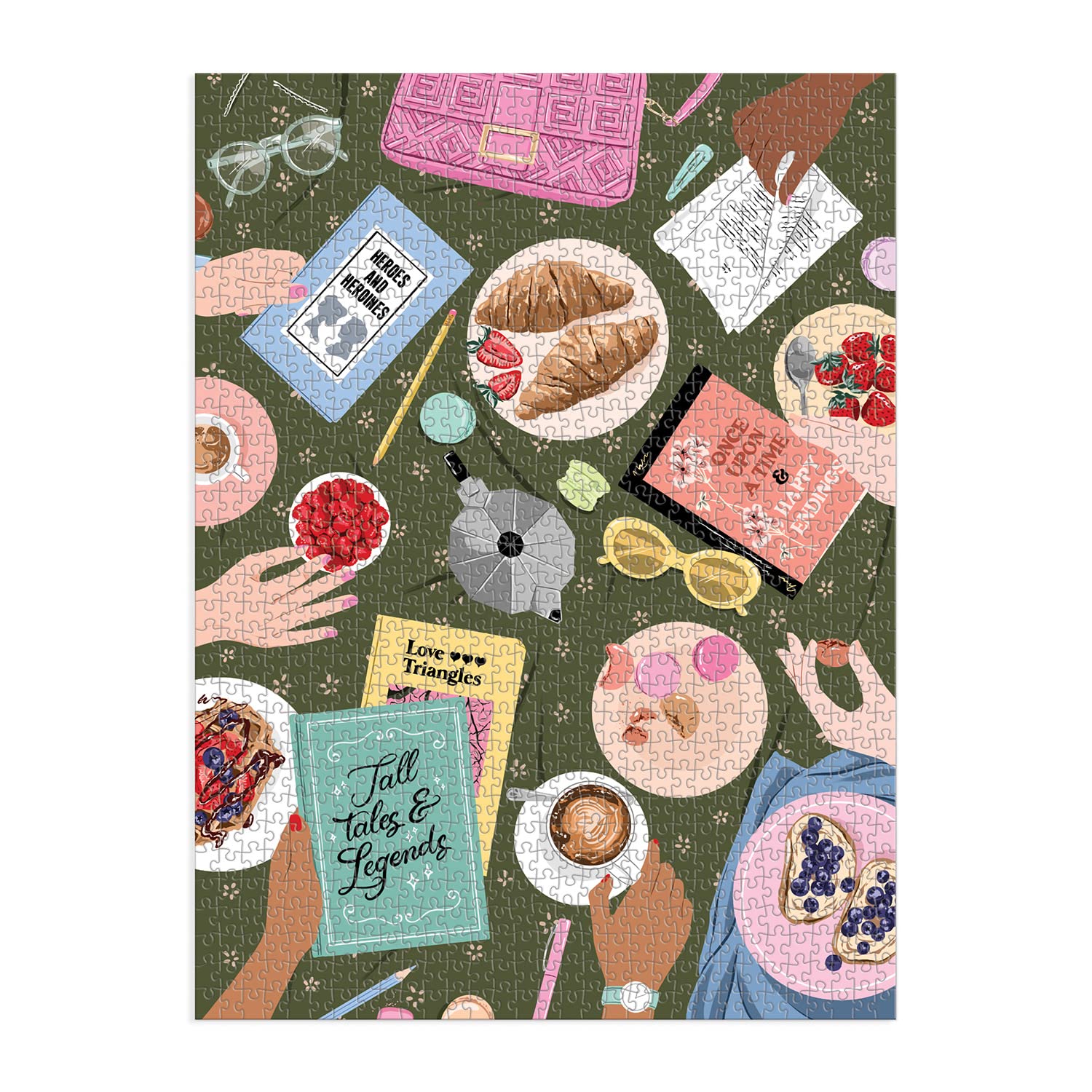 Reader's Society Jigsaw Puzzle, Multicoloured, 1000 Pieces