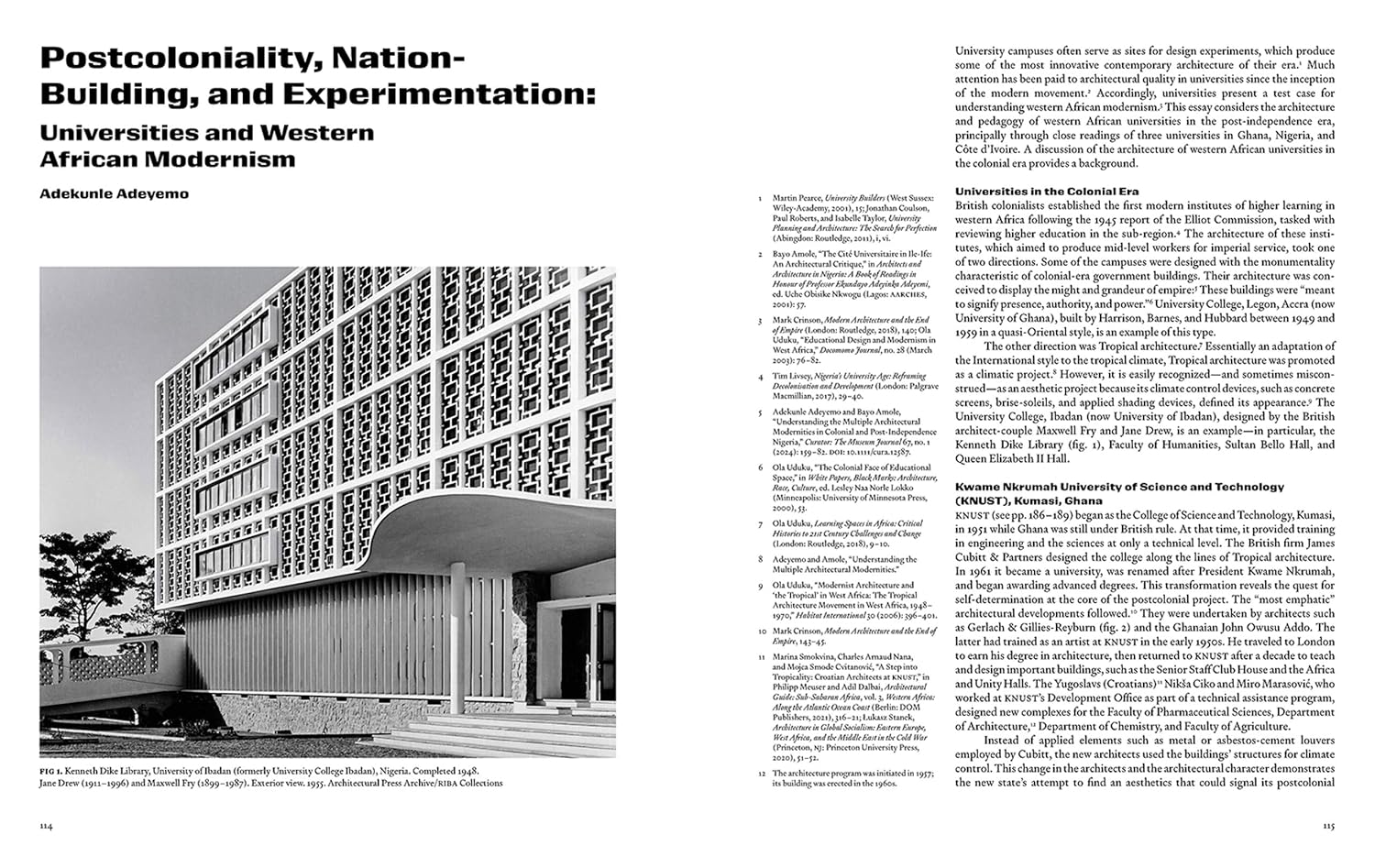 Architects of Liberation: Modernism in Western Africa