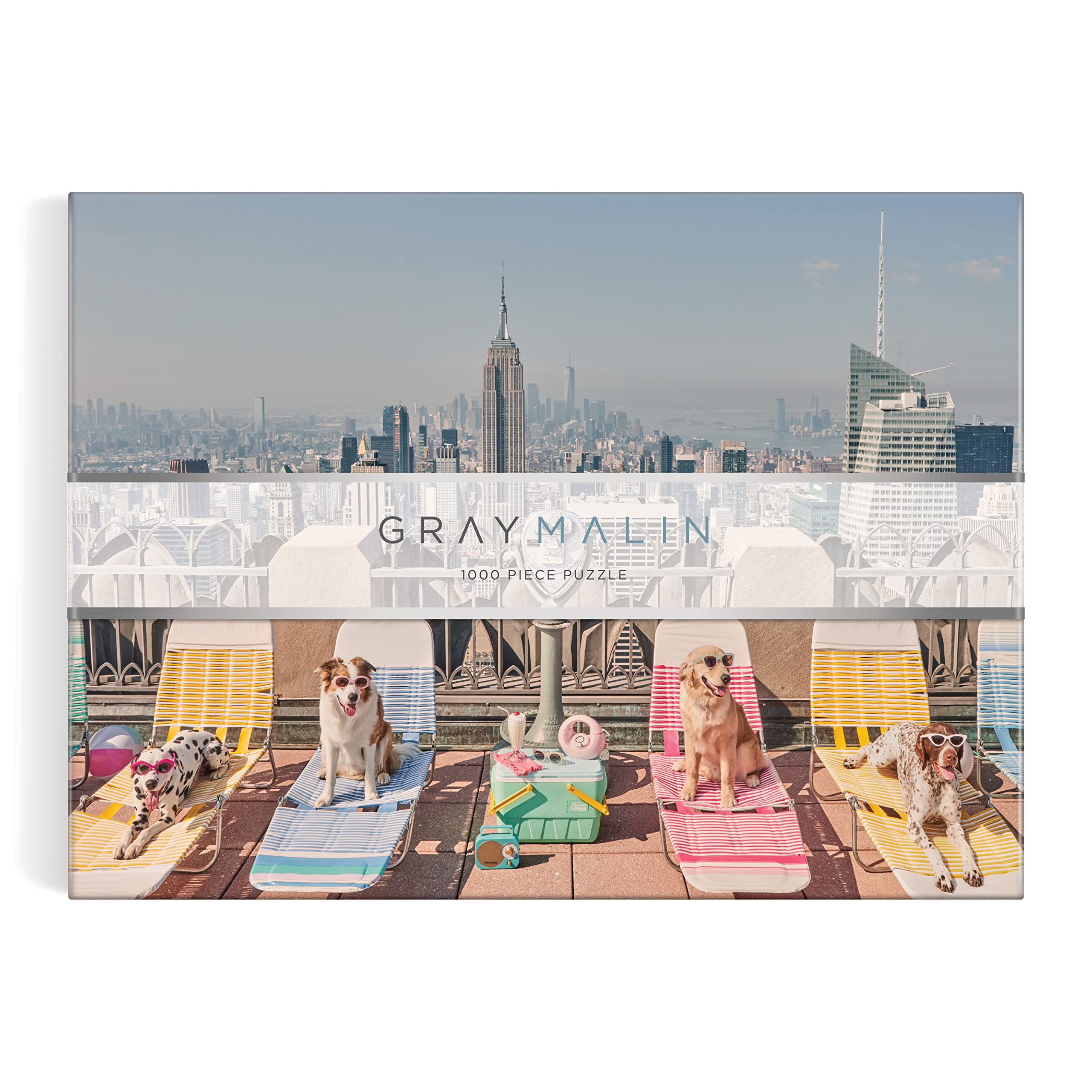 Gray Malin The Dogs of New York City 1000 Piece Puzzle