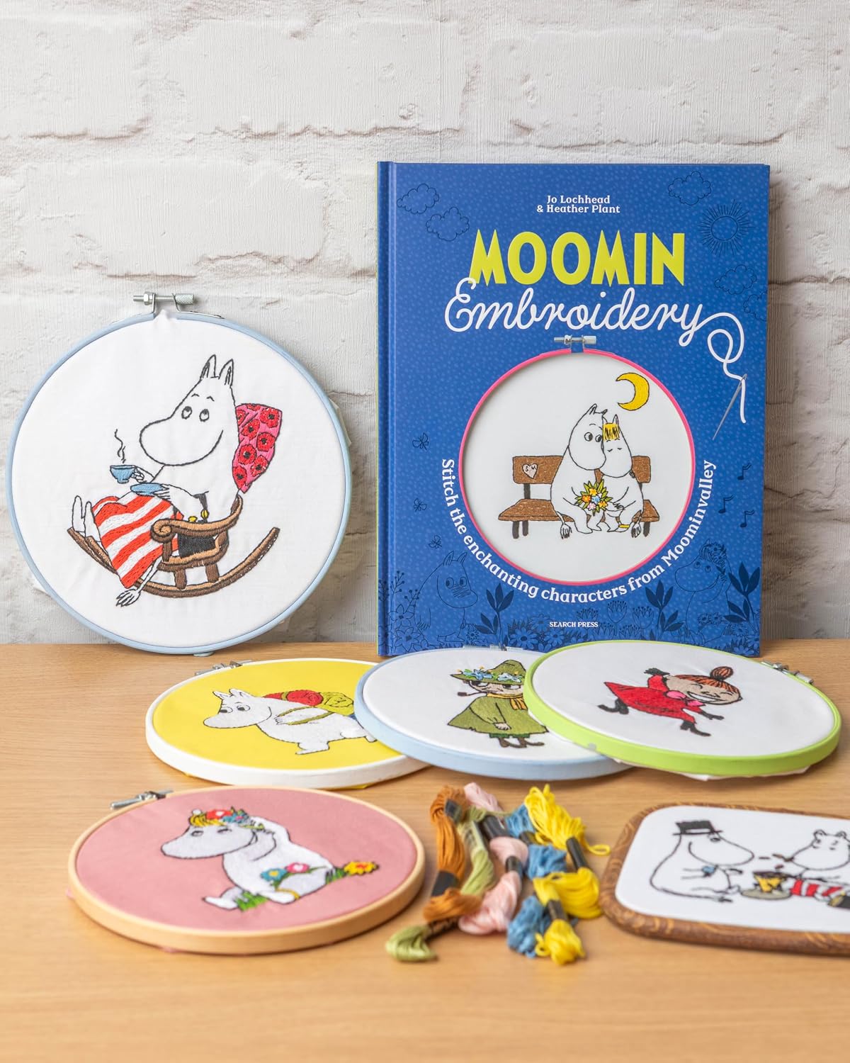 Moomin Embroidery: Stitch the enchanting characters from Moominvalley