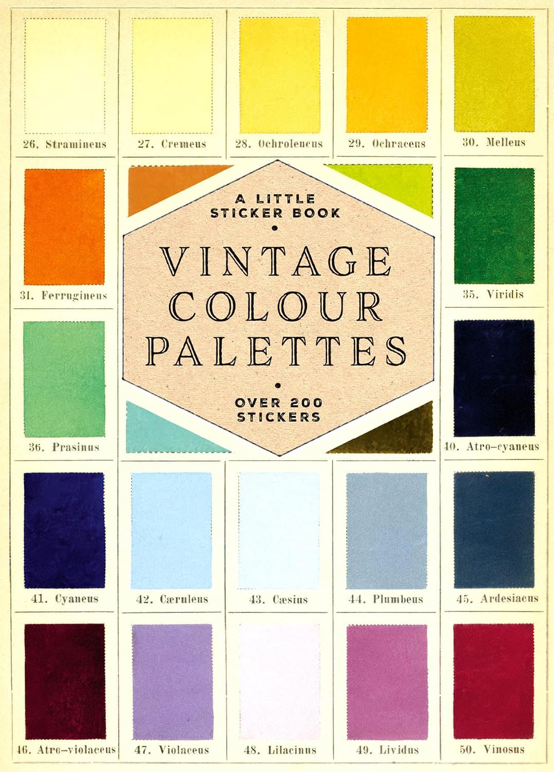 Vintage Colour Palettes: A Little Sticker Book