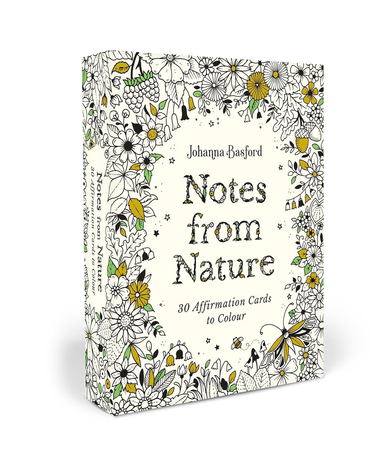 Johanna Basford's Notes from Nature: 30 Affirmation Cards to Colour