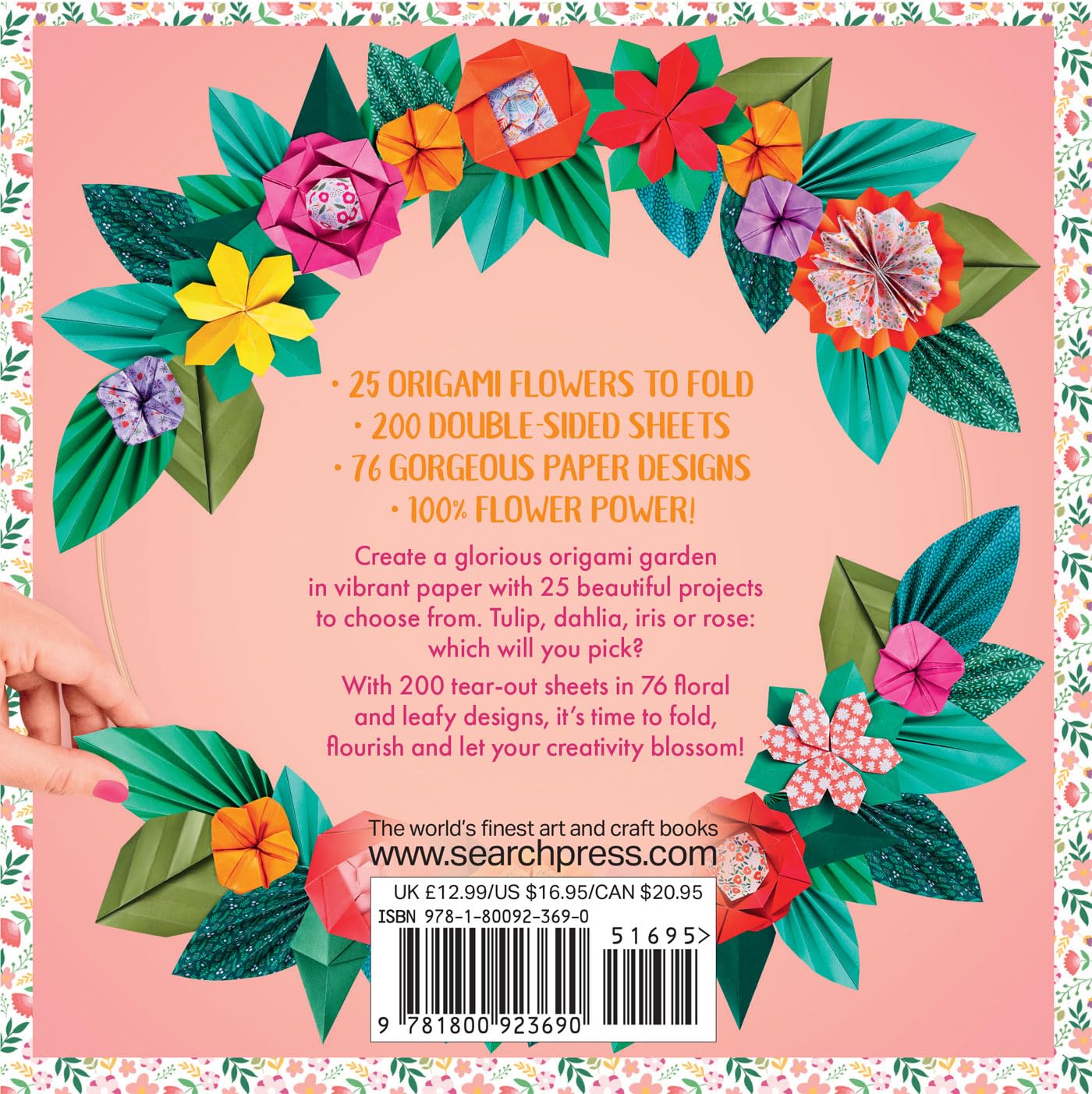 Flower Power!: 25 origami projects and 200 sheets