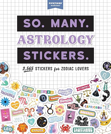 So. Many. Astrology Stickers.: 2,565 Stickers for Zodiac Lovers (So. Many. Stickers.)