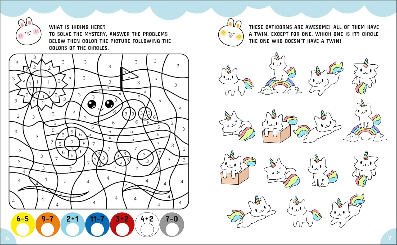 Kawaii Activity Fun: Super Cute Puzzles & Crazy Games