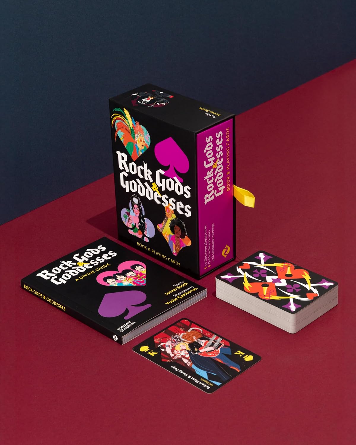 Rock Gods & Goddesses: Book and Playing Cards
