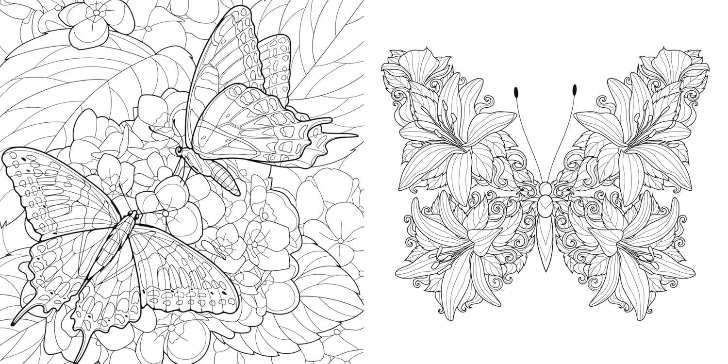 Magical Nature: Colouring Book