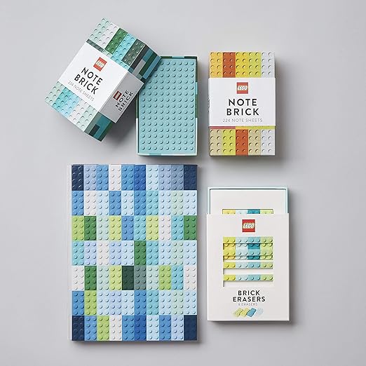LEGO® Brick Notebook: (Blank Journal for LEGO® Lovers, Notebook of LEGO® Pieces to Organize Your Thoughts)