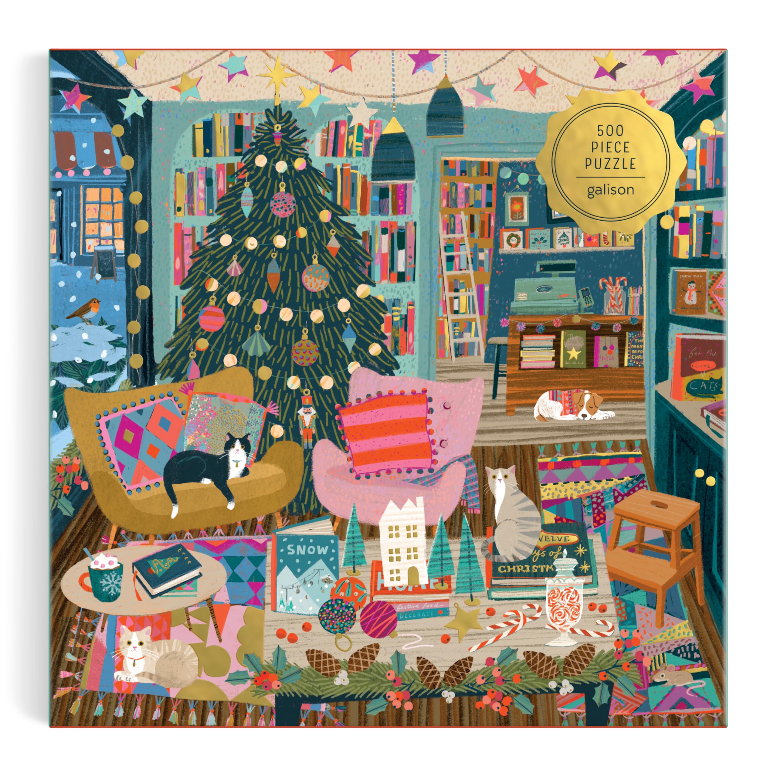 Season’s Reading 500 Piece Foil Puzzle