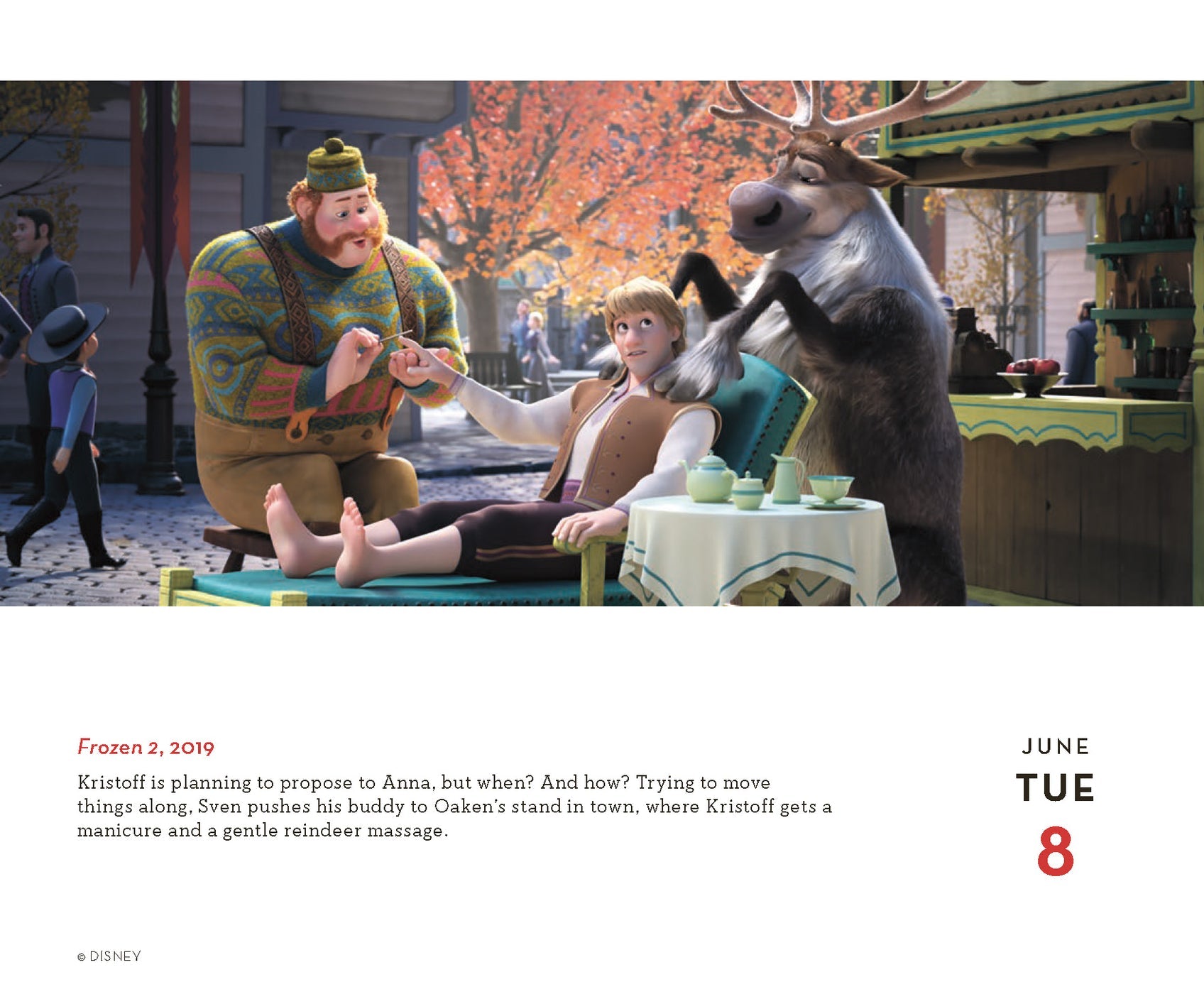 Disney A Year of Animation 2027 Daily Calendar