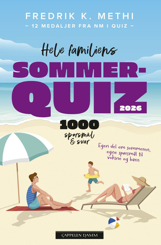 Hele familiens sommerquiz 2026 - 1000 spørsmål og svar