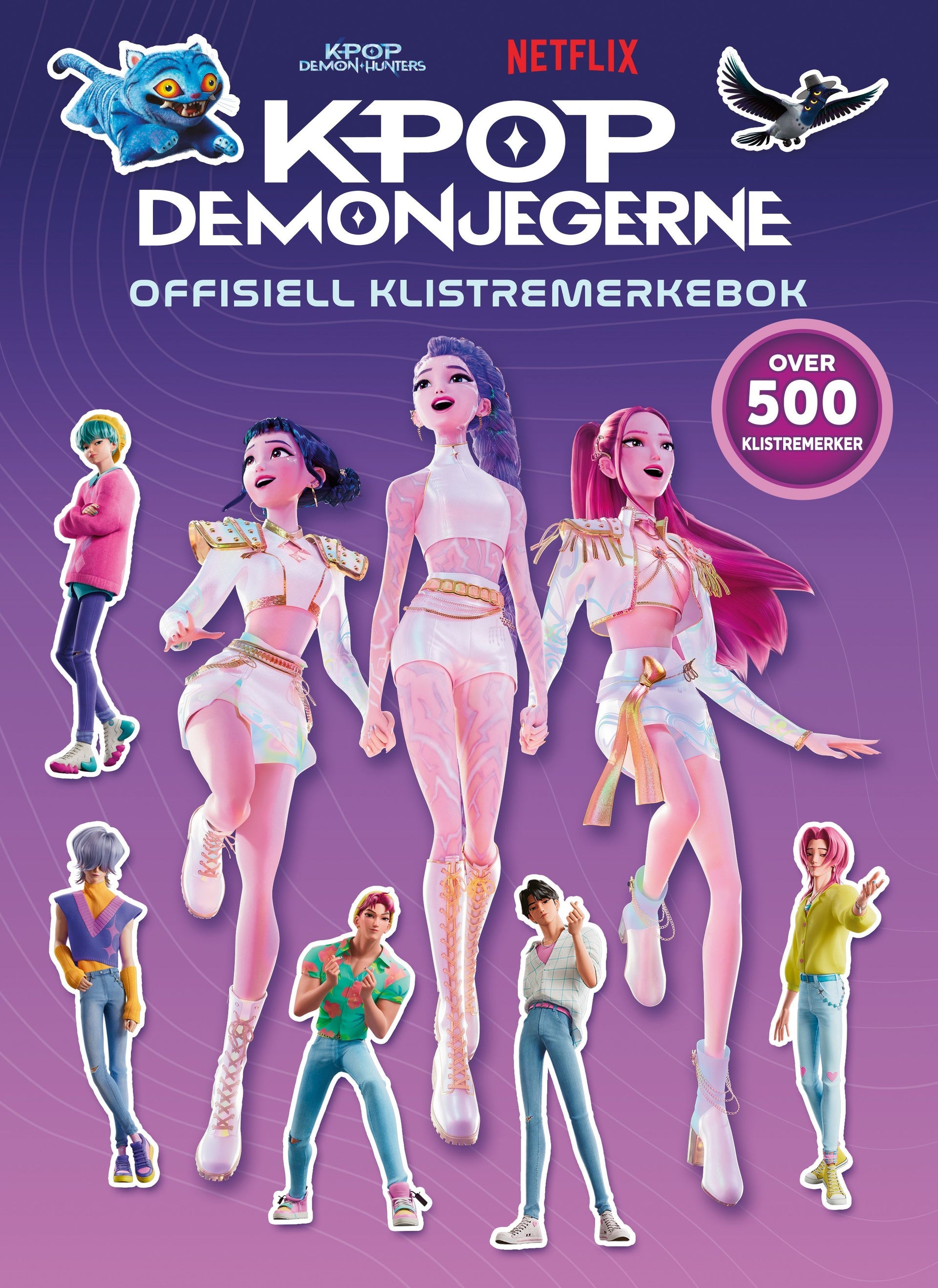 K-Pop demonjegerne - offisiell klistremerkebok