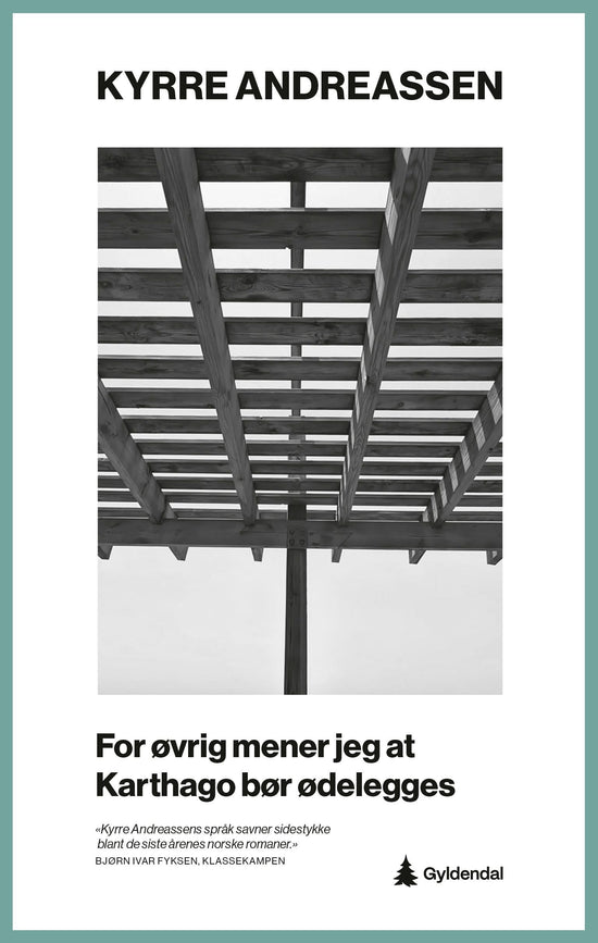 For øvrig mener jeg at Karthago bør ødelegges