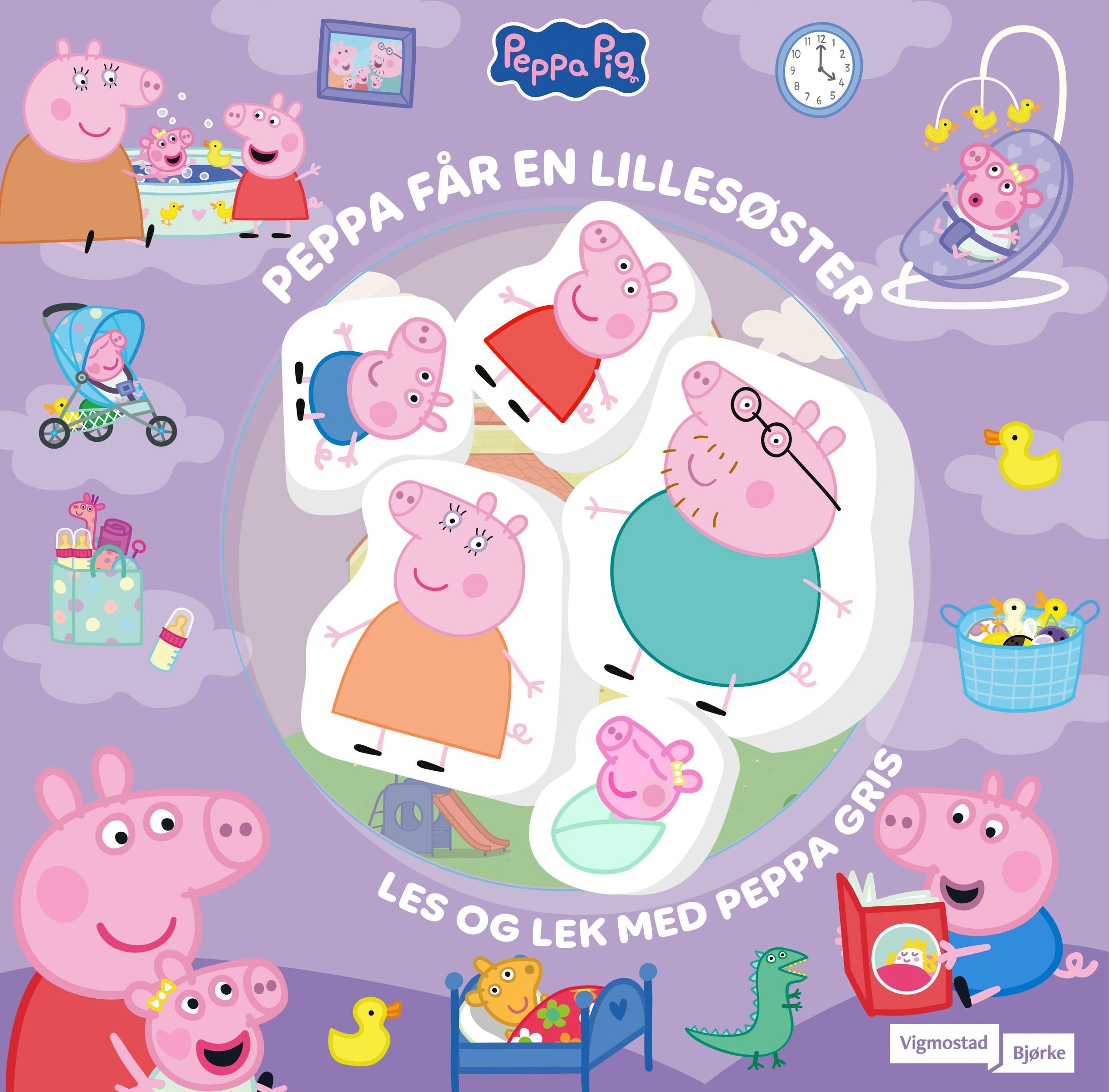 Peppa får en lillesøster