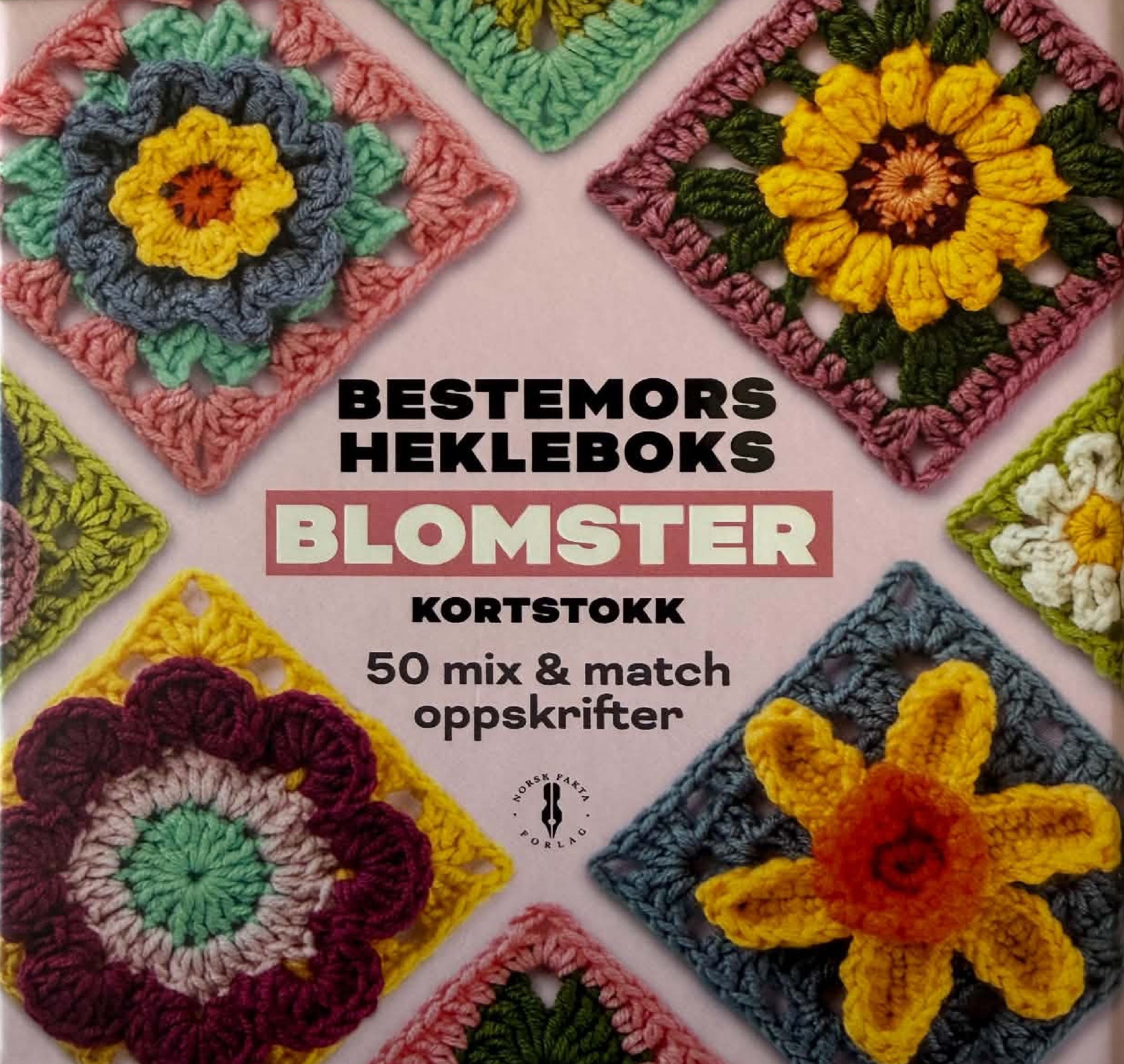 Bestemors hekleboks blomster