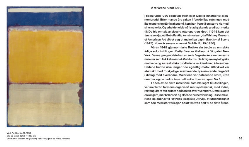 Mark Rothko en røff guide