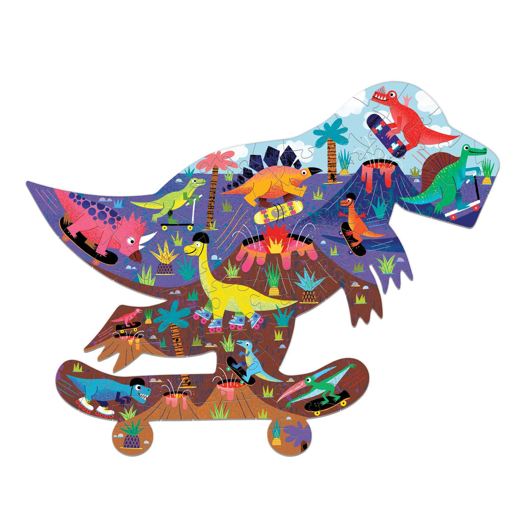 Jurassic Skatepark 75 Piece Shaped