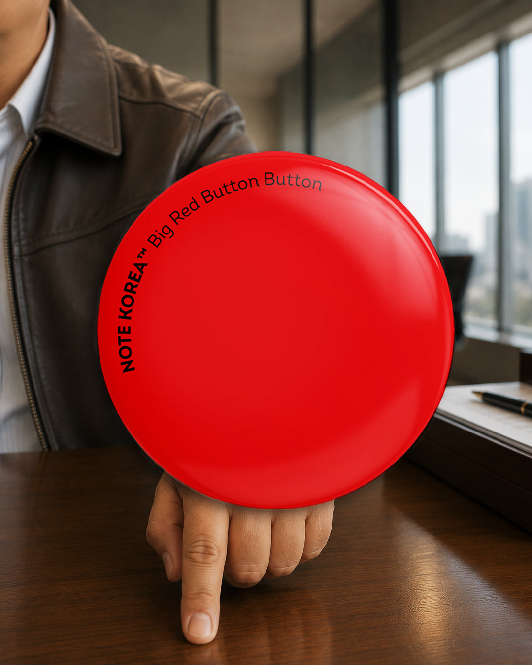 Note Korea – The Big Red Button Button