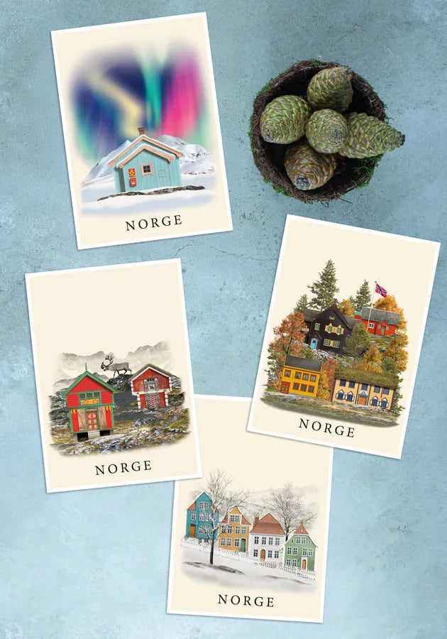 Norge postcard IV (A6)