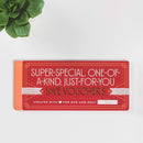 Fill in the Love Love Vouchers, Book of 15 Unique Perforated Coupons