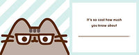 Pusheen: I Like You More than Pizza: A Fill-In Book
