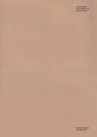 Jonathan Monk (Bilingual edition): A Bit of Matter and a Little Bit More