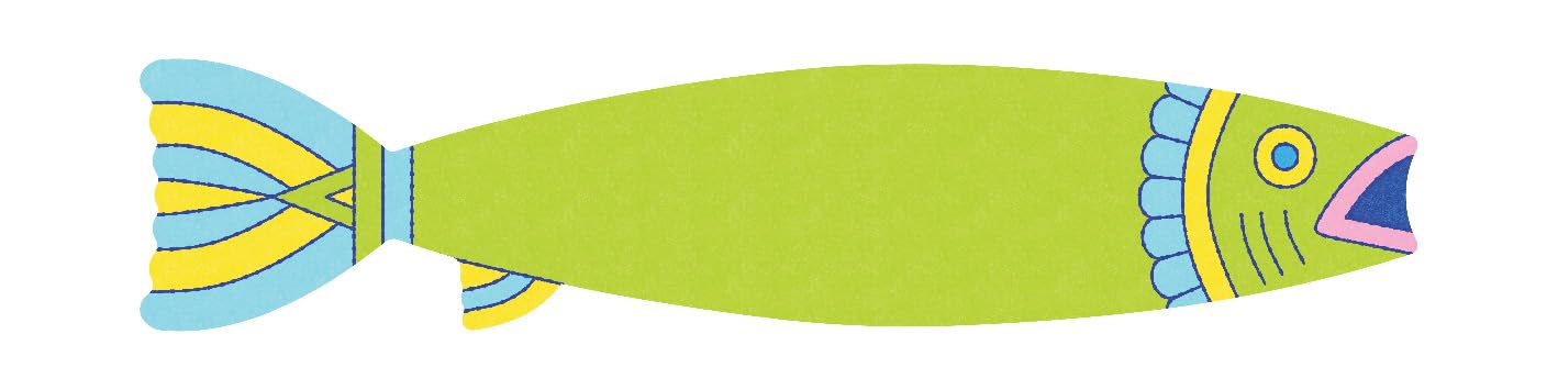 Sardines Fishy Sticky Notes