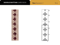The Doodle Knitting Card Deck: 200 mix and match motifs