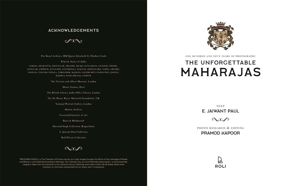 The Unforgettable Maharajas