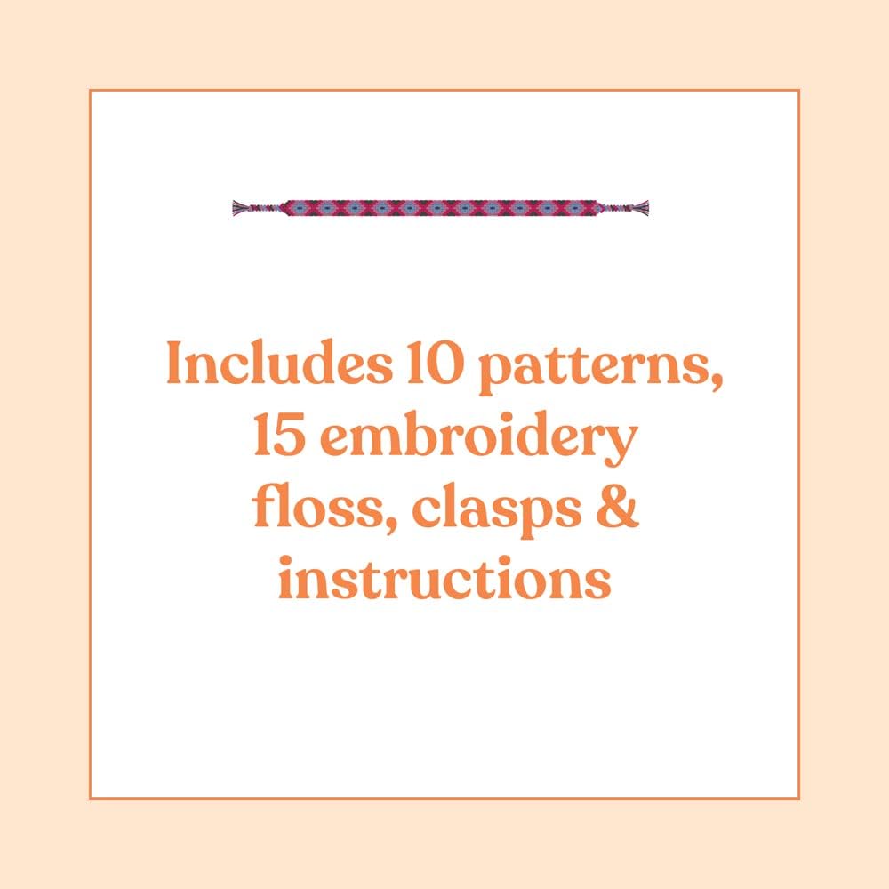 Mindful Crafts: Calm Vibes Friendship Bracelet Kit
