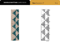 The Doodle Knitting Card Deck: 200 mix and match motifs