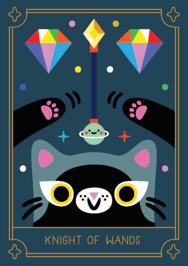 Mystic Cats Tarot: A 78-Card Deck and Guidebook