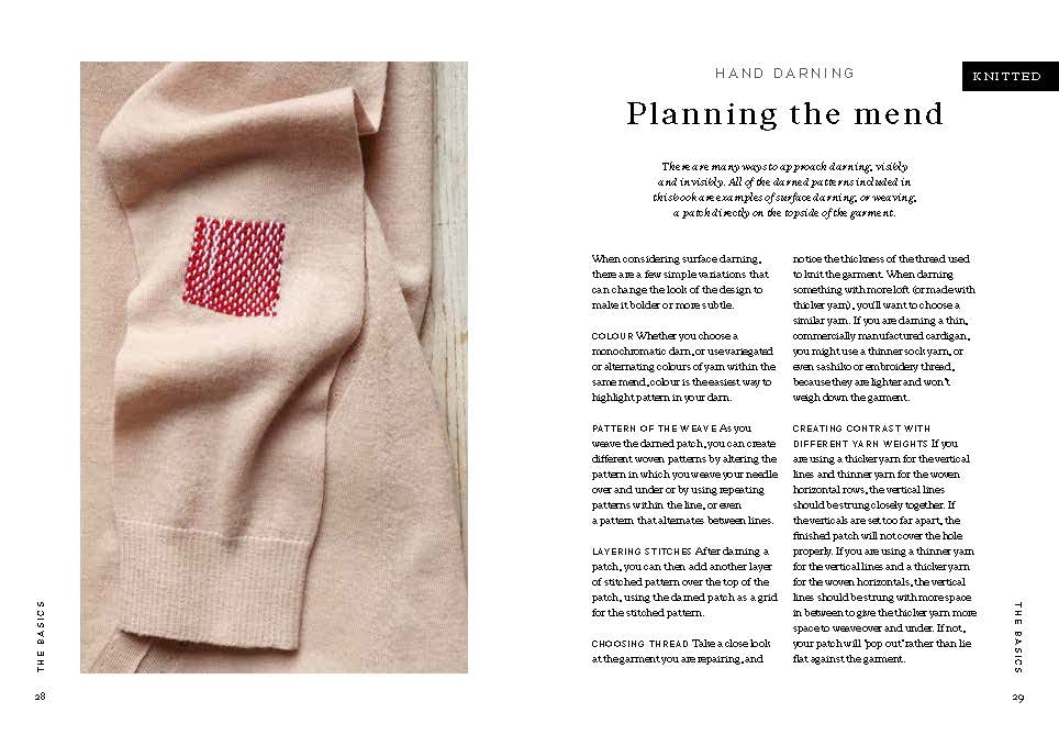 The Mending Directory: Over 50 modern stitch patterns for visible repairs