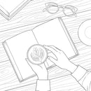 Bookish: The Coloring Book: Art & Ephemera for Bookworms & Bibliophiles