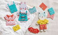Petit Friends Dress-up Lacing Set