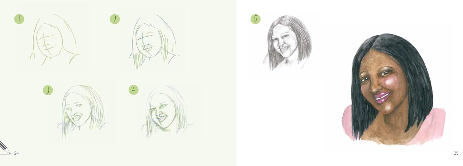 Draw 30: Faces: in easy steps